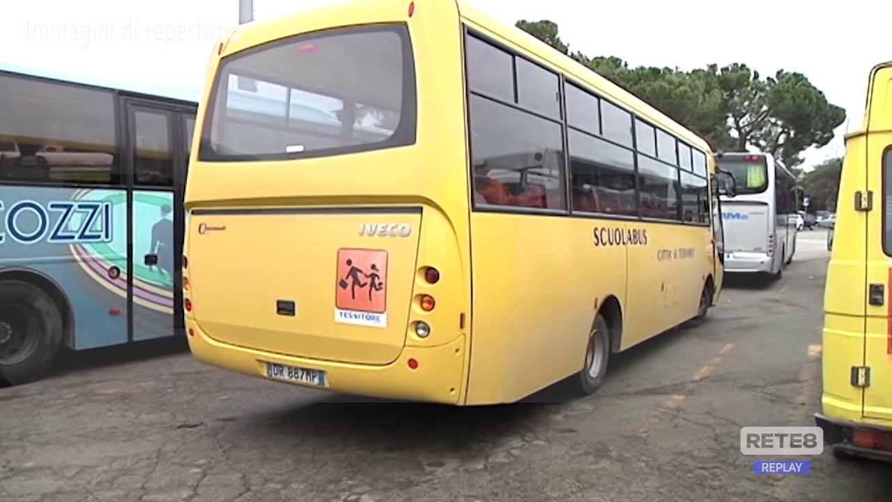 Teramo - Bus scolastici, stipendi in ritardo