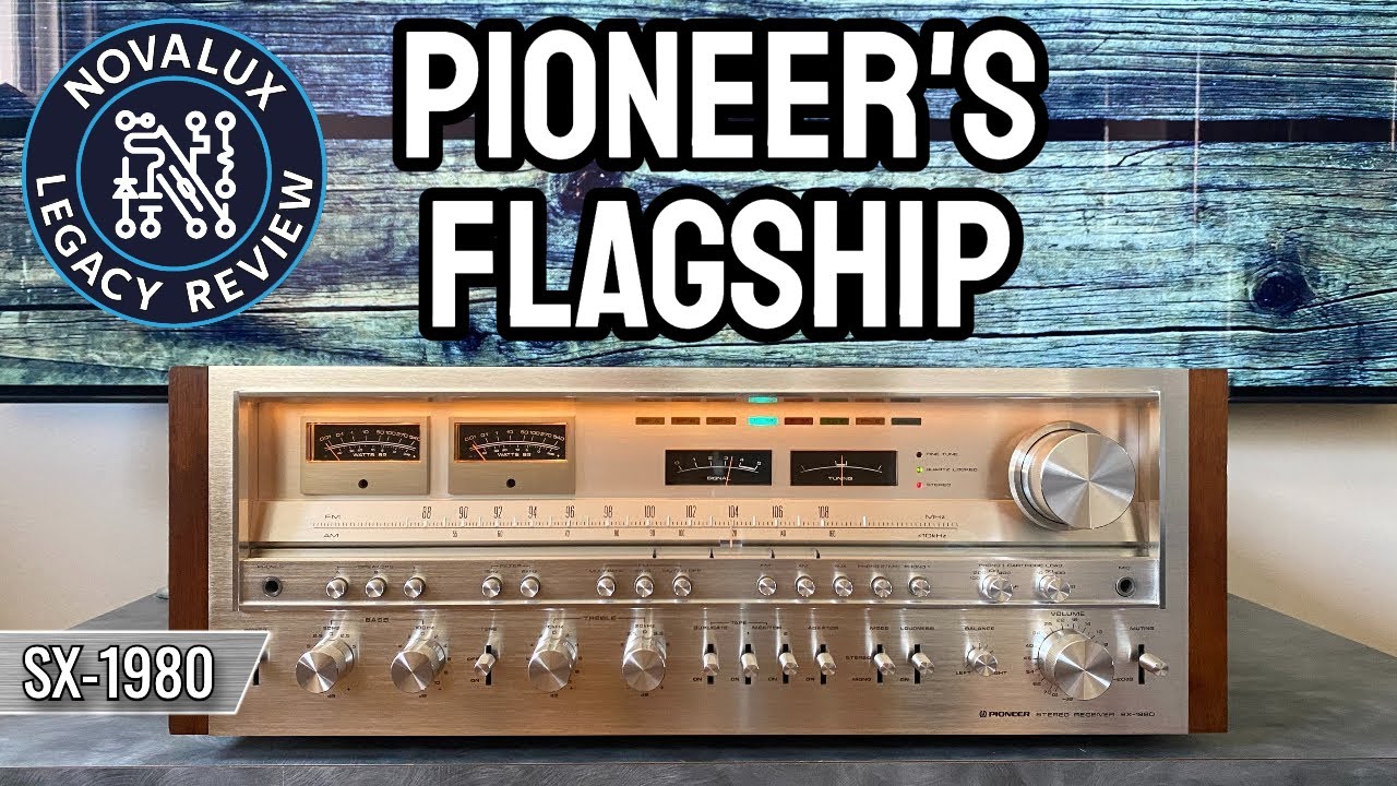 Pioneer SX-1980 — обзор реставрации, демонстрация и стендовые испытания