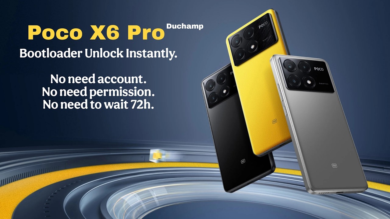 Poco X6 Pro (Duchamp) Bootloader Unlock Instantly | No need unlock permission | @Droid-HealthCare