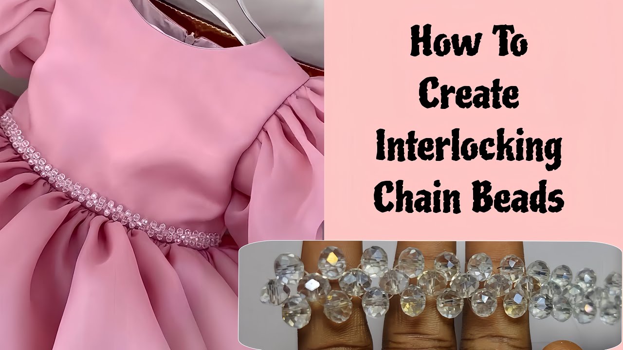 How To Bead On A Dress| Beading Techniques Designers Don’t Talk About | Beginner Friendly Tutorial 