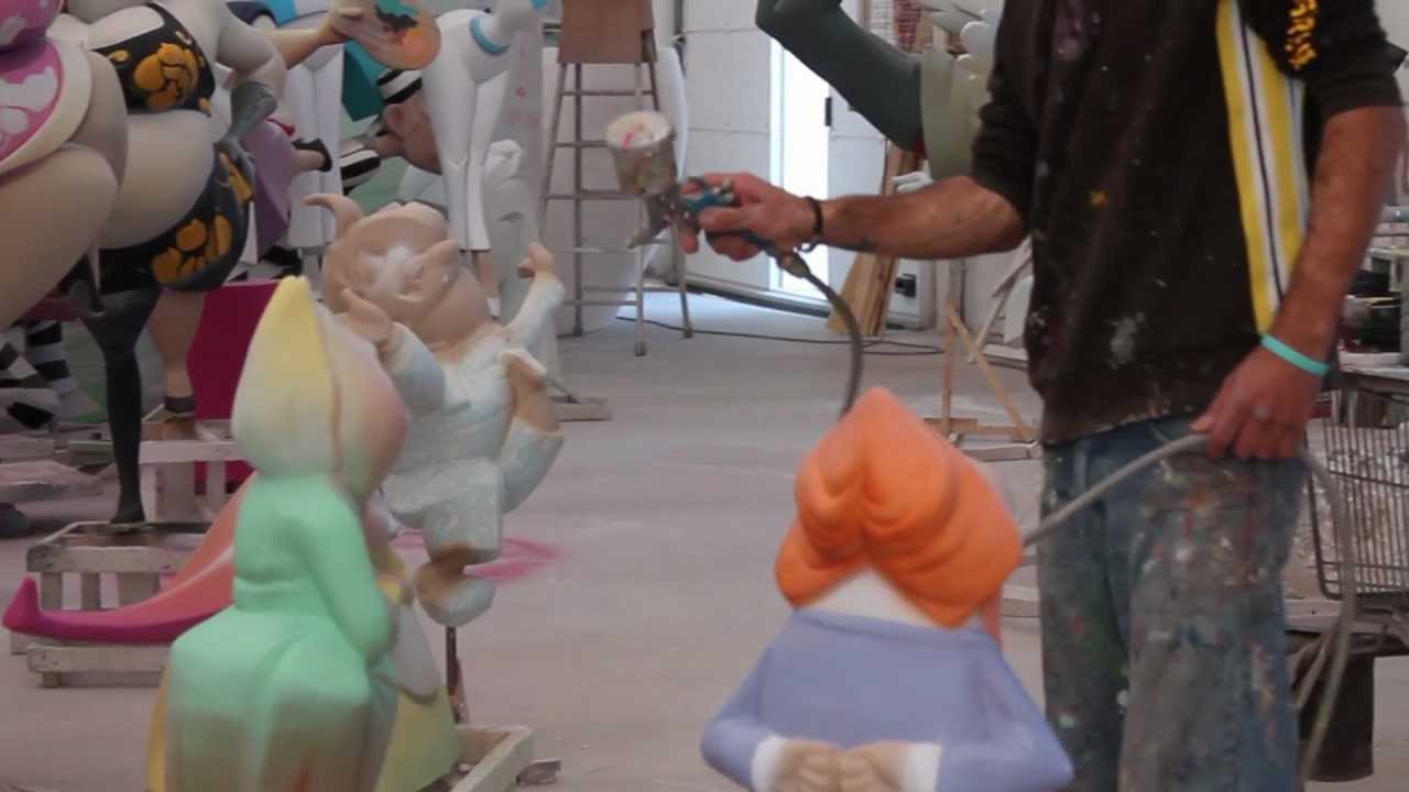 Práctica 5. Reportaje sobre un artista fallero