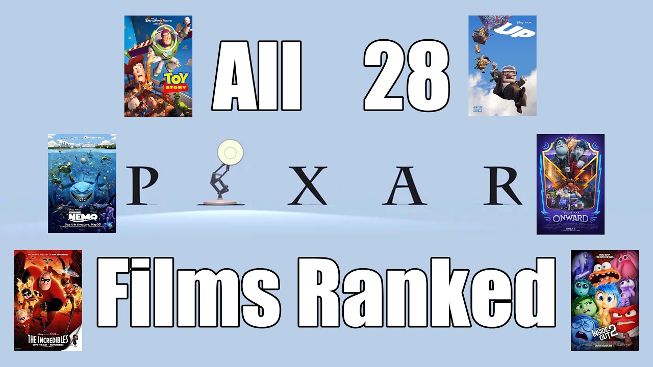 Ranking Every Pixar Movie