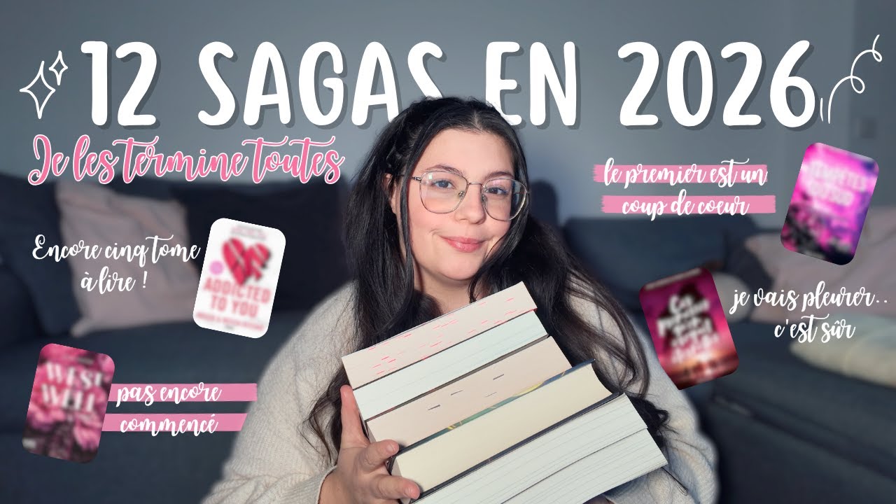 JE TERMINE DES SAGAS EN 2026 📚🪐💖