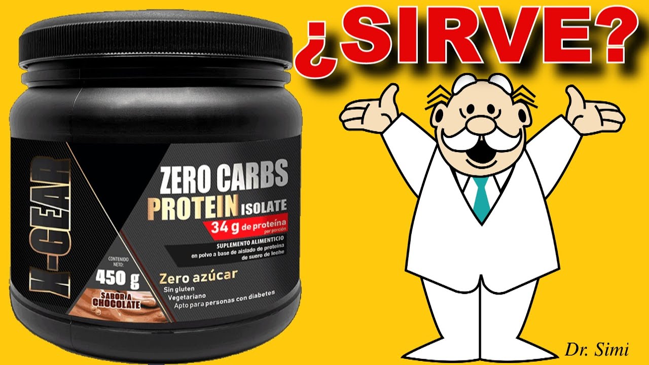 Zero Carbs Protein Isolate X-Gear de farmacia similares, ANÁLISIS de la nueva PROTEÍNA SIMI