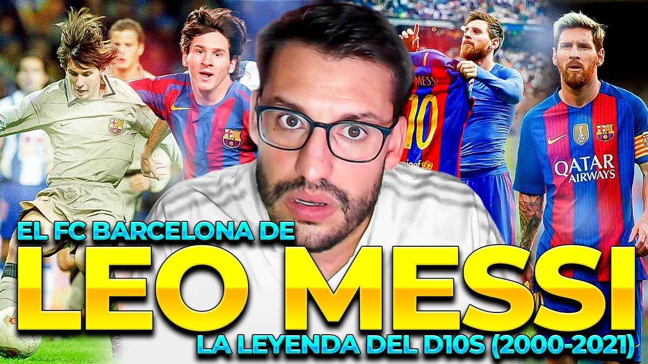 MADRIDISTA REACCIONA: EL BARÇA DE MESSI (2000-2021) | La Leyenda del D10S del Barcelona | Ubietoo