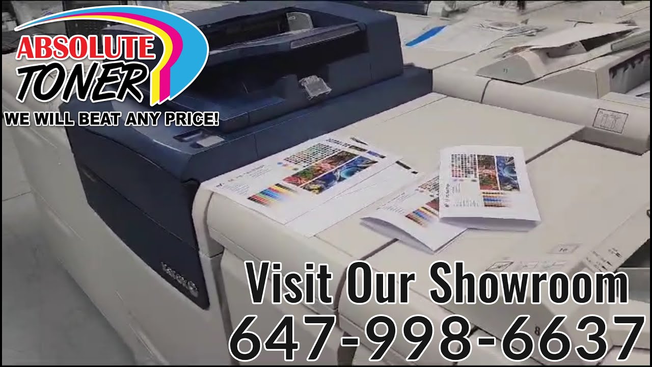Xerox Versant 80 Digital Press High Capacity Feeder Production Printer Copier With Booklet Maker
