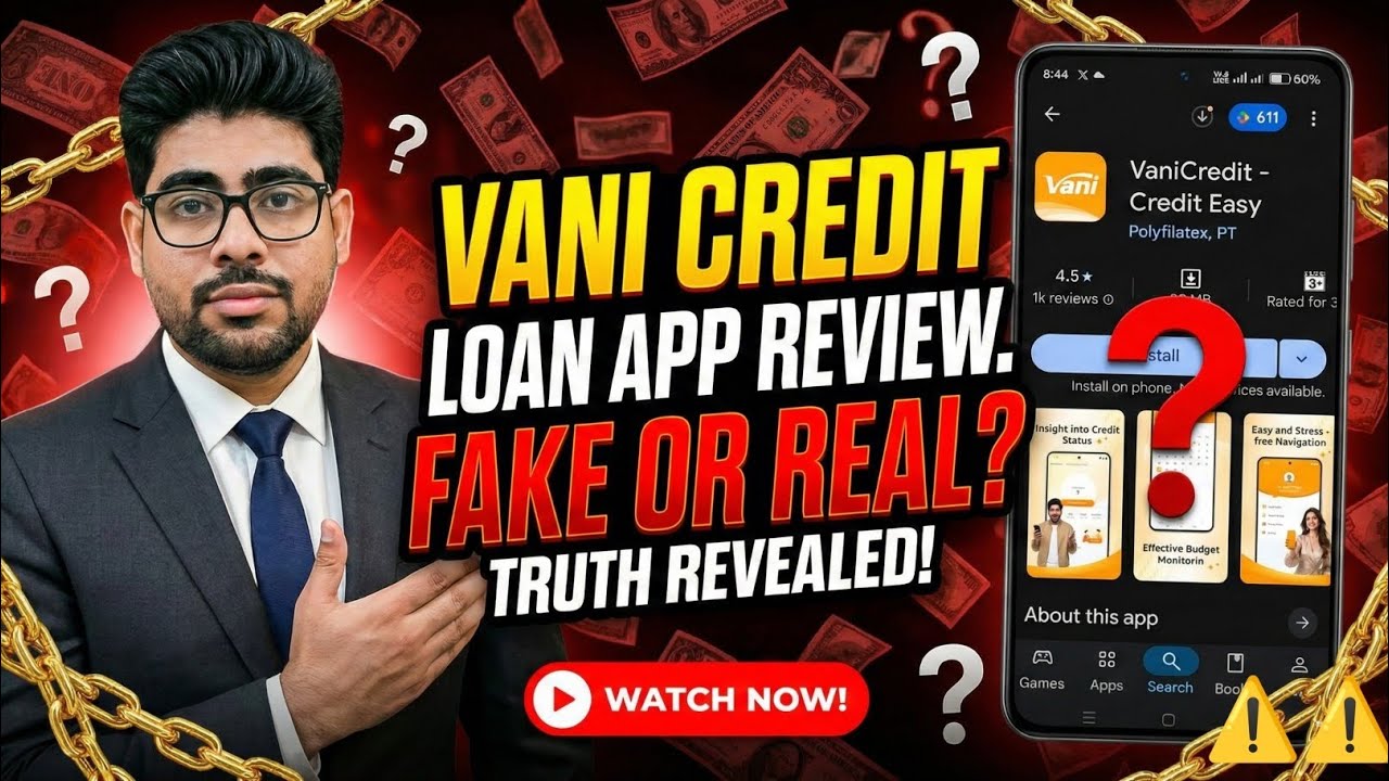 Vani credit loan app review. Vani credit fake or real. New loan app. New instant loan app
