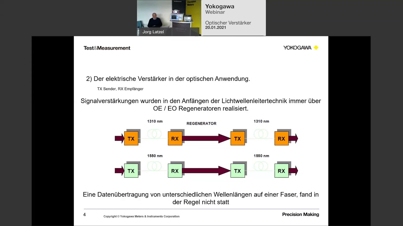 Webinar - Optische Verstärkeranalyse