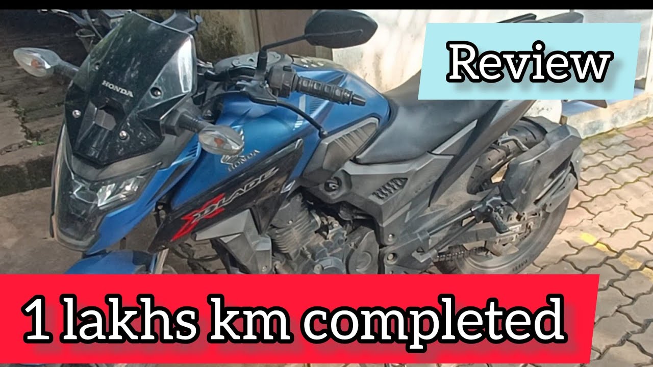 1 lakh kms completed Honda xblade bike reviews | Malayalam