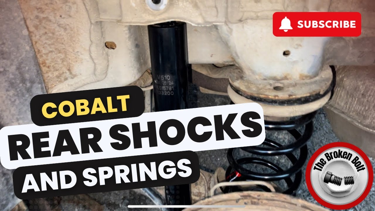 Chevy Cobalt - Changing the Rear Springs and Rear Shocks