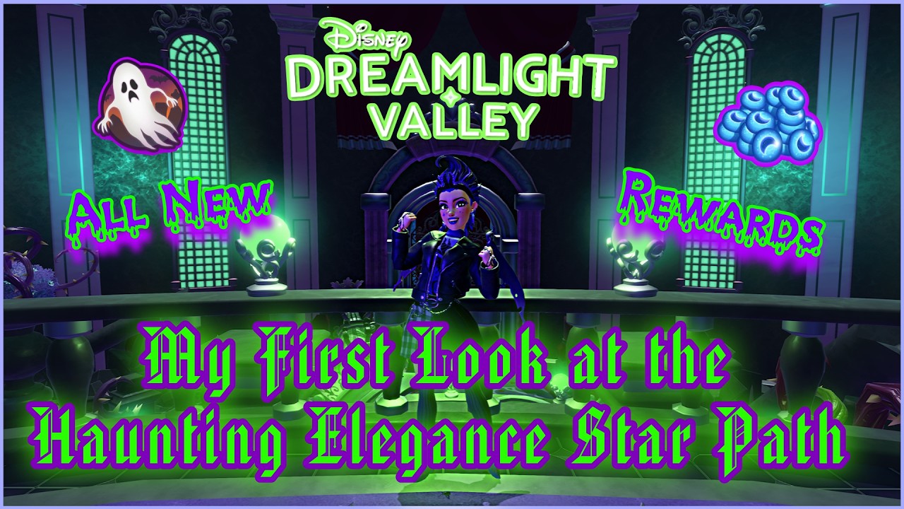 Haunting Elegance Star Path Guide 🎃 All Rewards, Routine Duties & Vault Rewards | Dreamlight Valley