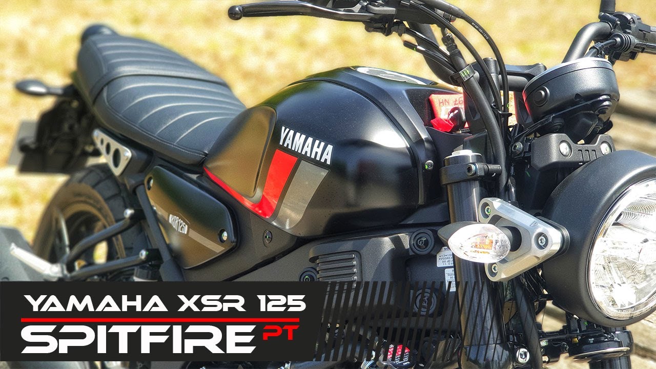 Yamaha XSR 125 ★ Обзор и тест-драйв ★ АНГЛИЙСКИЙ
