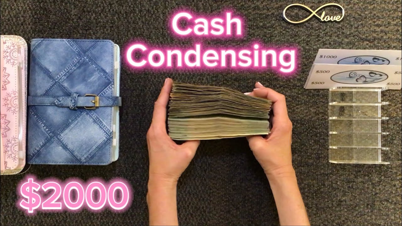 Cash Condensing $2000 | Bill Swap | Taking Some $$$ Back to the Bank