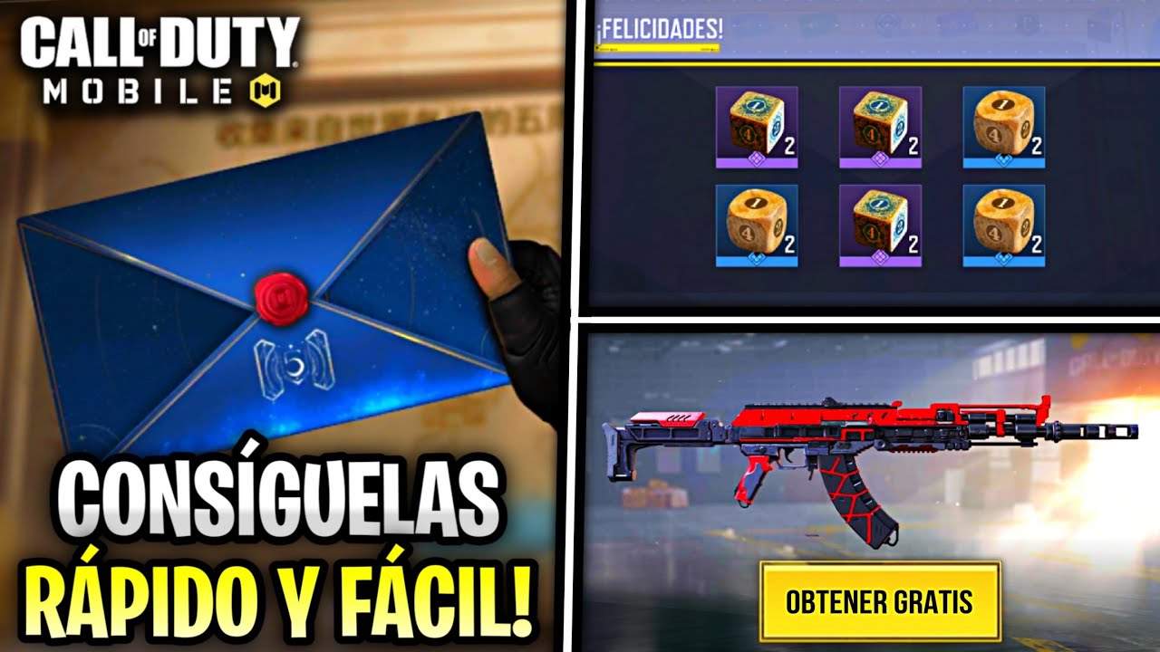 TRUCO!! CONSIGUE MÁS CARTAS Y RECOMPENSAS GRATIS EN EL NUEVO EVENTO LISTA DE CORREOS - COD MOBILE