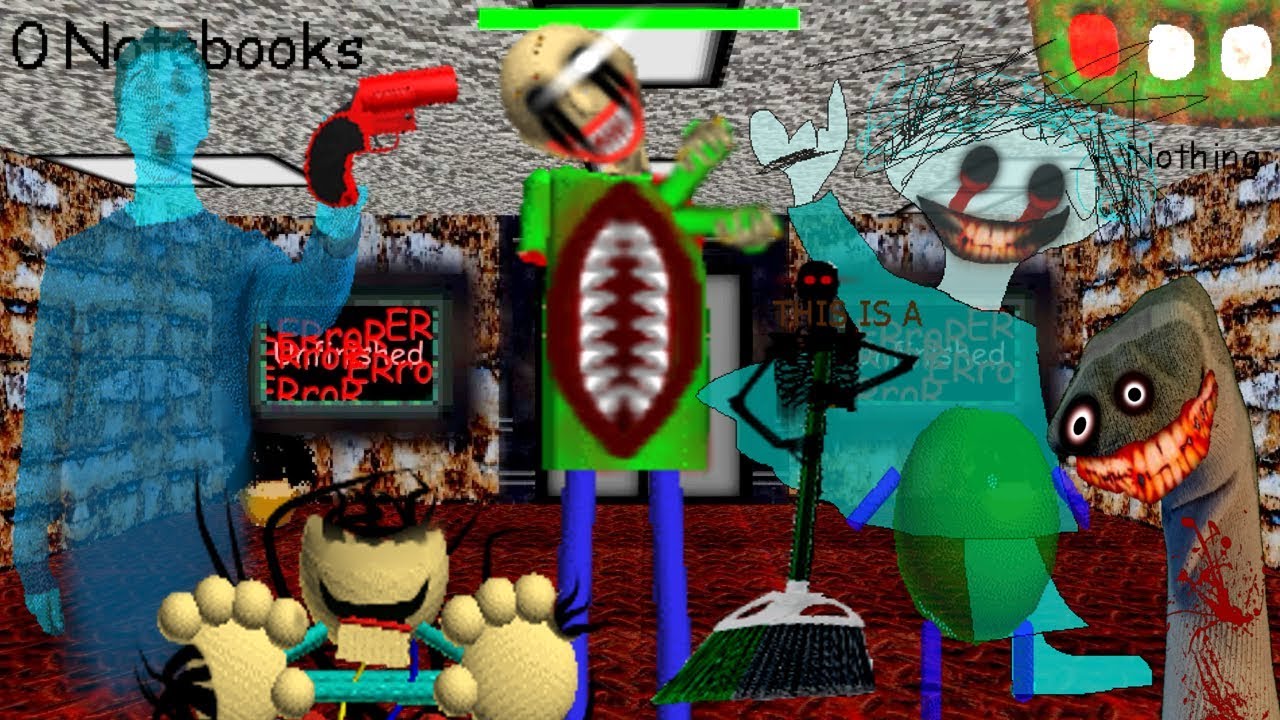 Baldi's Basics The Old Laboratory Of Failure Exp.