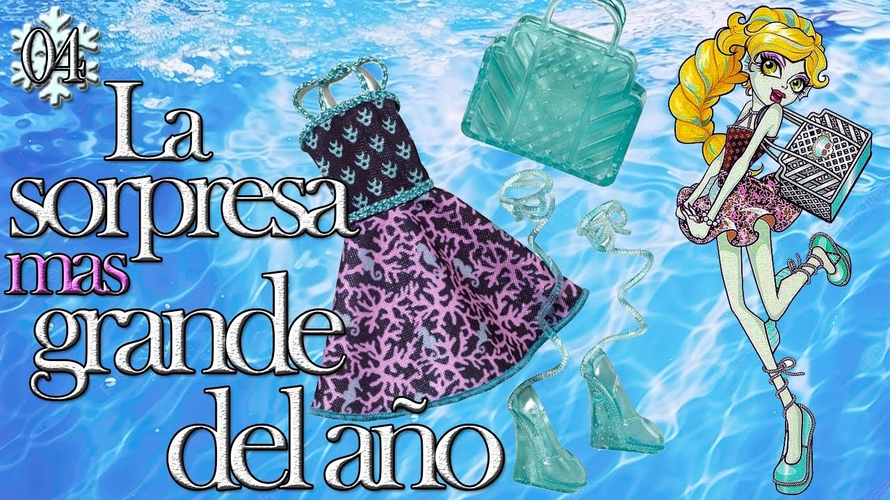 04to Día: La Ropa Perdida | 12 Días de Navidad🎄 #MonsterHigh #LagoonaBlue #FashionPack