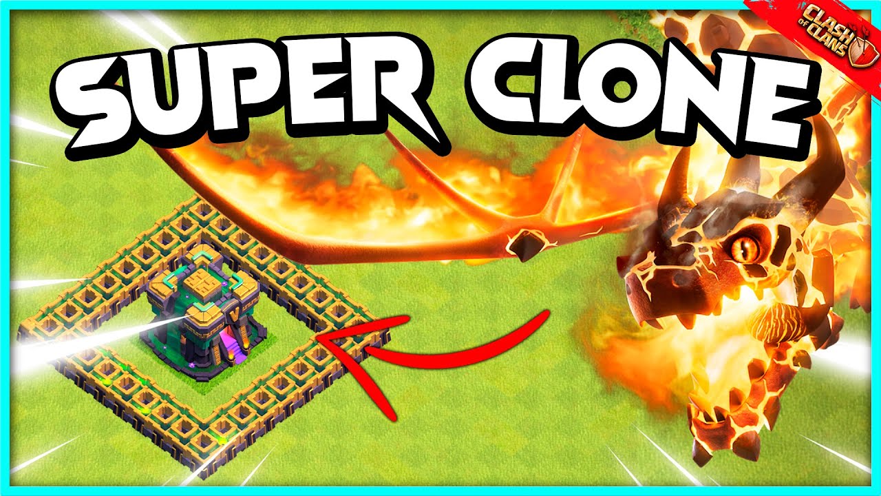 New Super Dragon + Clone Th14 Attack Strategy | Clash of Clans