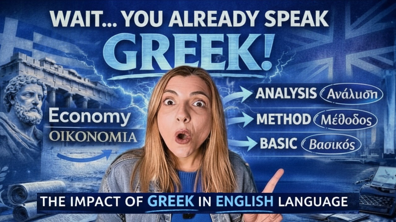 Why you already know 150,000 Greek words.