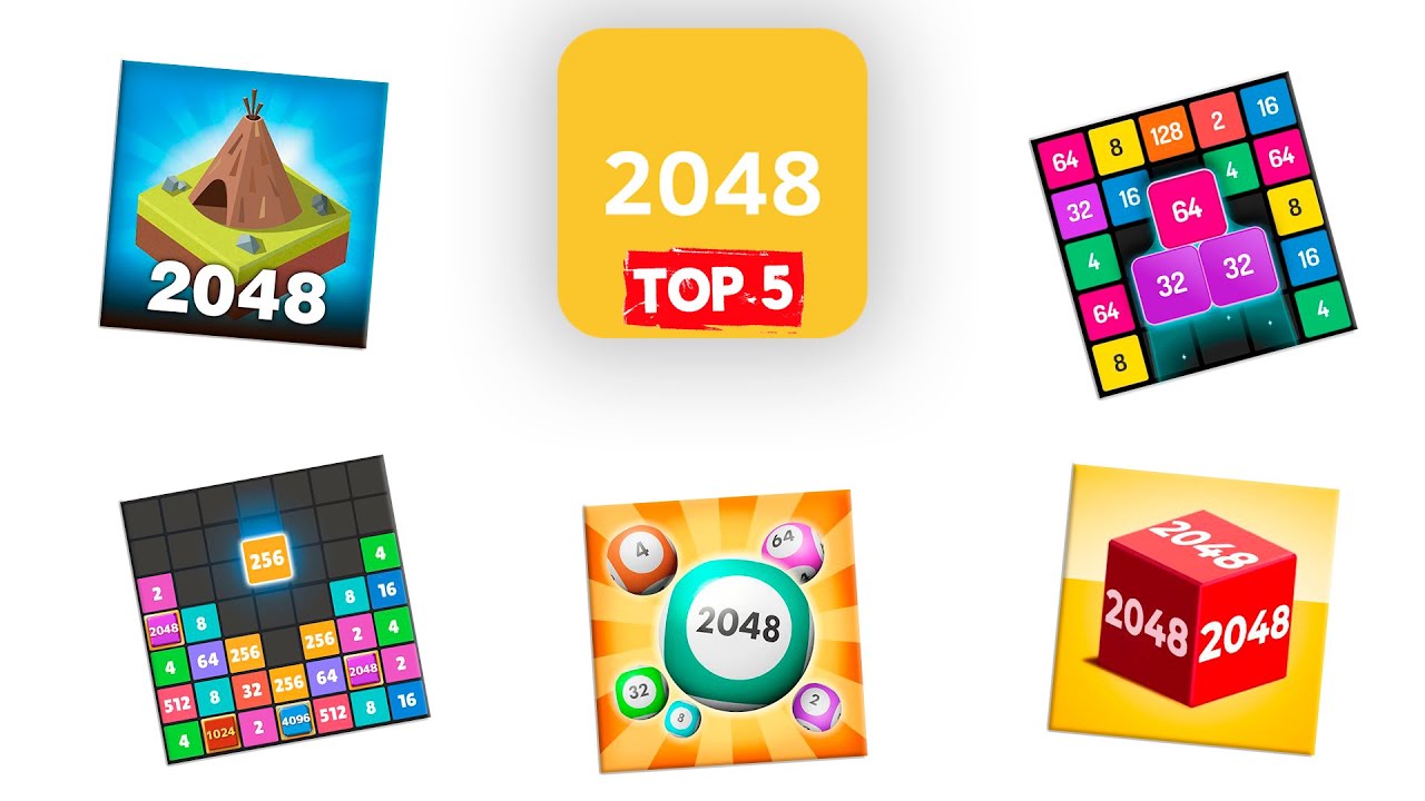 TOP 5 Best 2048 Games with good gameplay