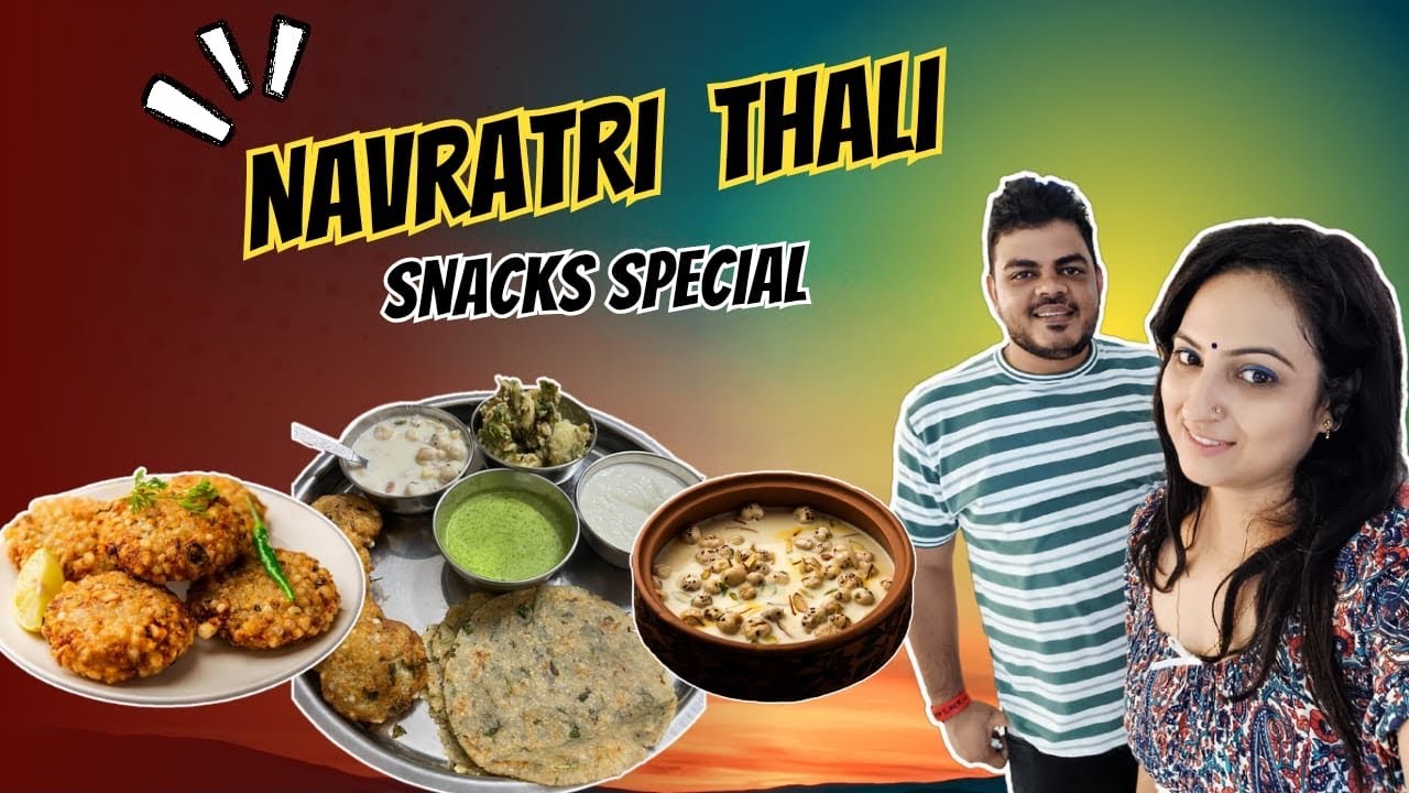 Navratri Thali Snack #navratrispecial #navratri #shorts