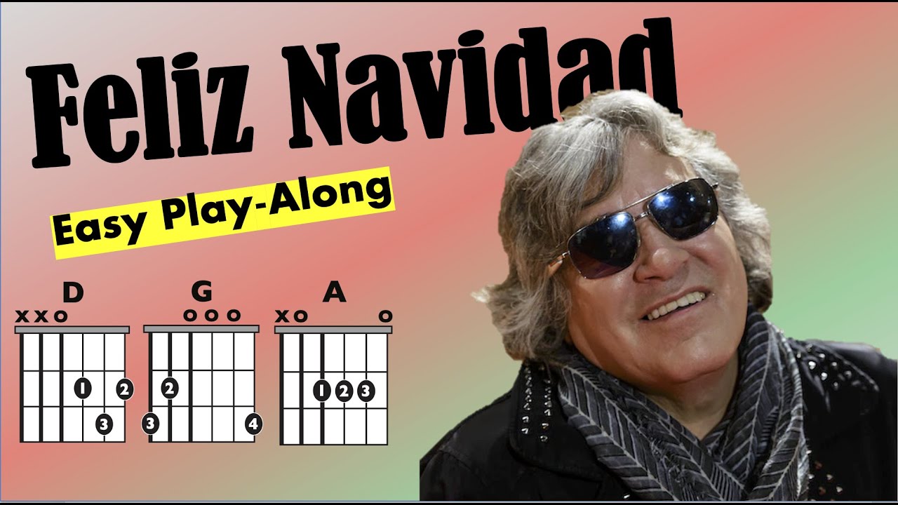 Moving chord chart - Feliz Navidad