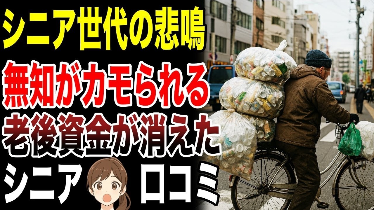 【老後絶望】無知がきっかけで苦しむことになった高齢者の体験談　口コミ30選紹介します　#高齢者  #口コミ