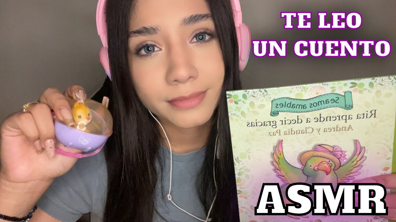 ASMR  ESPAÑOL / Te LEO UN CUENTO PARA DORMIR (Roleplay SOY TU MAMÁ) + duerme en segundos