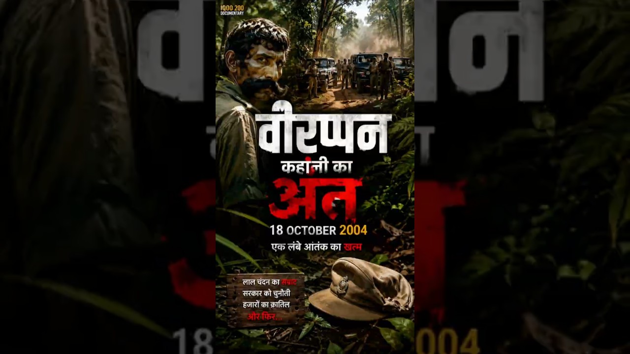 Veerappan Ka Ant Kaise Hua? 😱 | India Ka Sabse Khaufnaak Daku | Veerappan Story #shorts