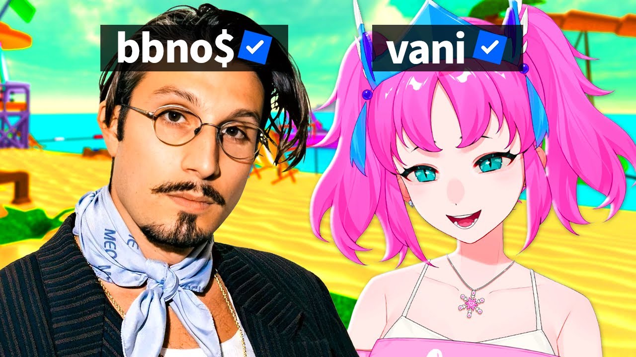 I played ROBLOX with a FAMOUS RAPPER.. (bbno$)