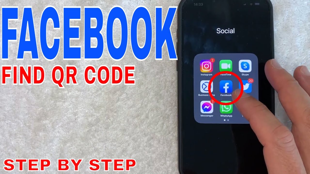 ✅ Как найти QR-код Facebook 🔴