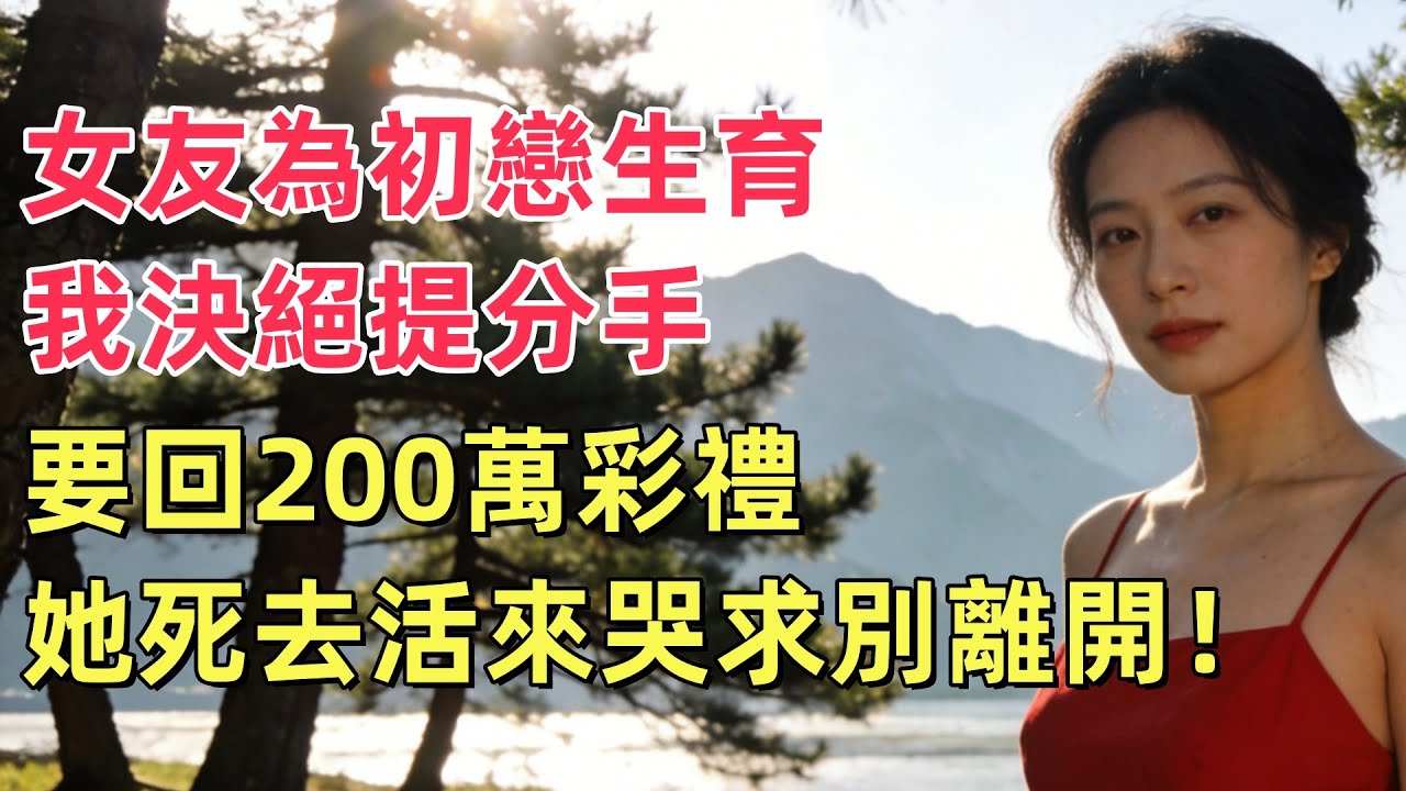 女友為初戀生育，我決絕提分手，要回200萬彩禮，她死去活來哭求別離開！