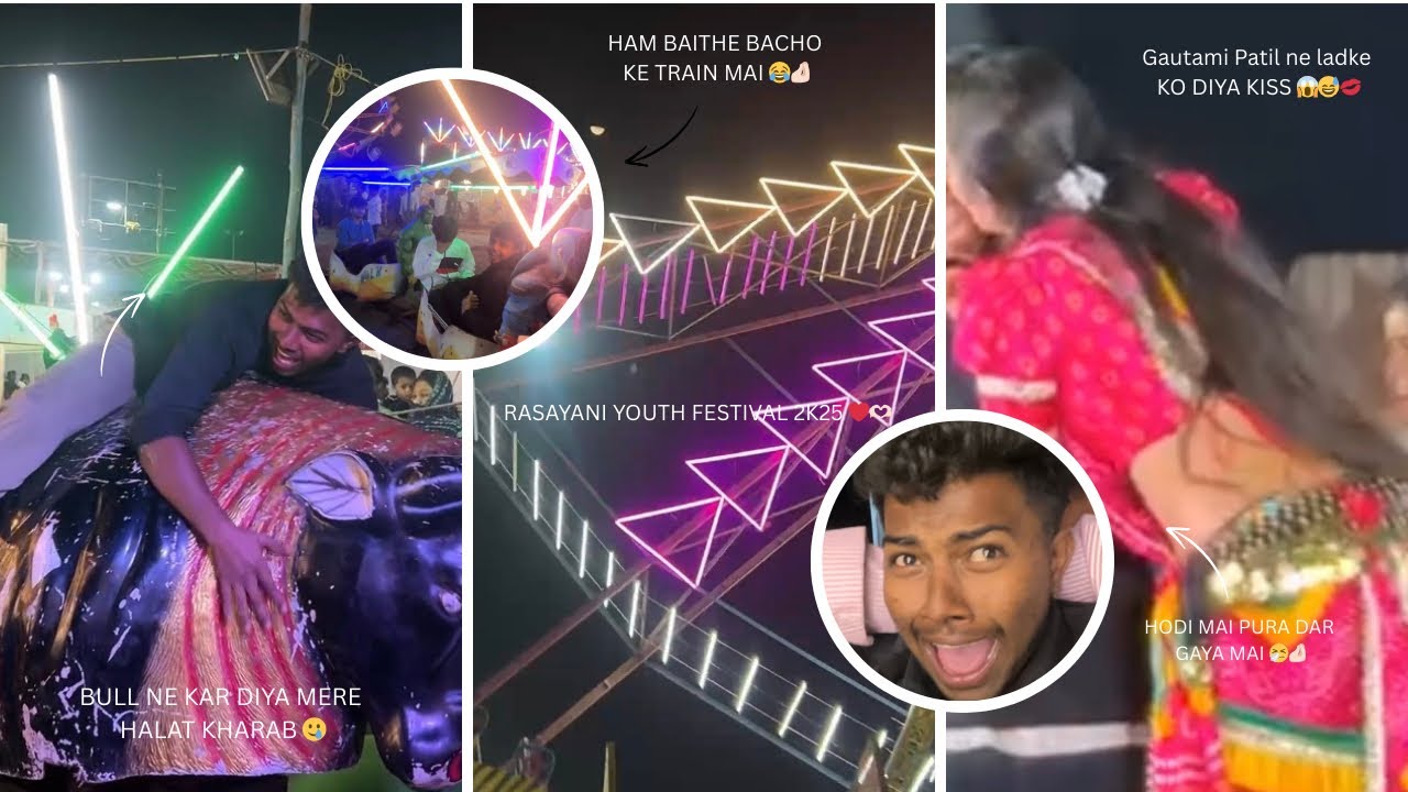 Rasayani youth festival ❤️🫶🏻🎉 🌟 ‘’ Festival vibes on, real world off!