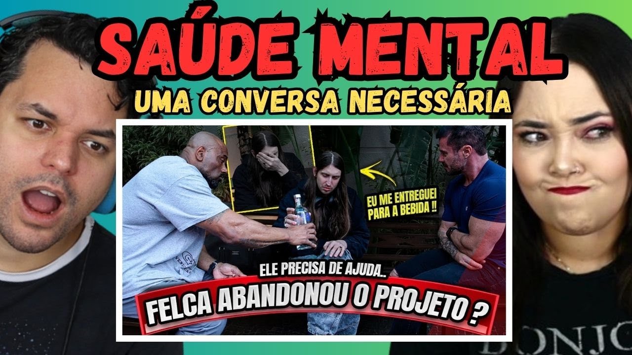 🚨FELCA FALHOU, VOLTOU A BEBER - ELE ABANDONOU O PROJETO ? Renato Cariani // REACT