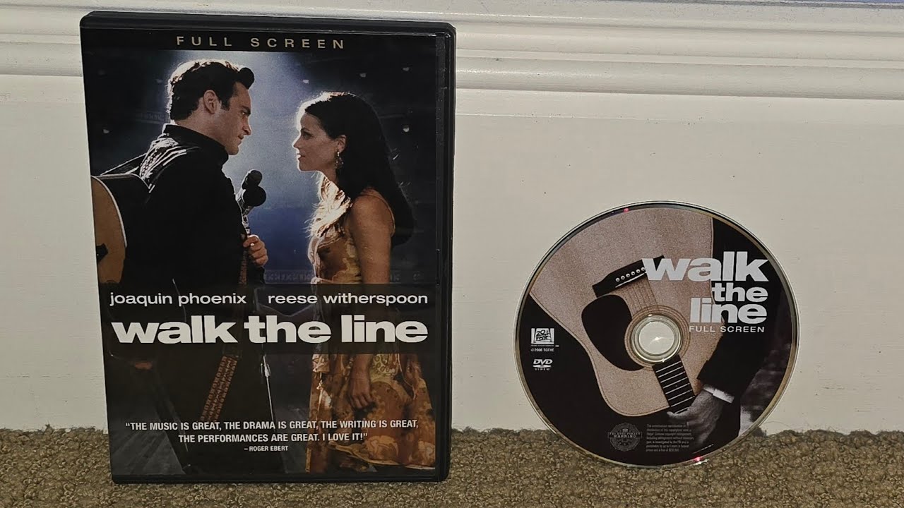 Walk The Line USA DVD Walkthrough 4:3 Full Screen (2006)