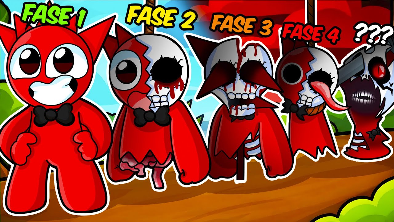 Las FASES Más TERRORÍFICAS De SPRUNKI INCREDIBOX!