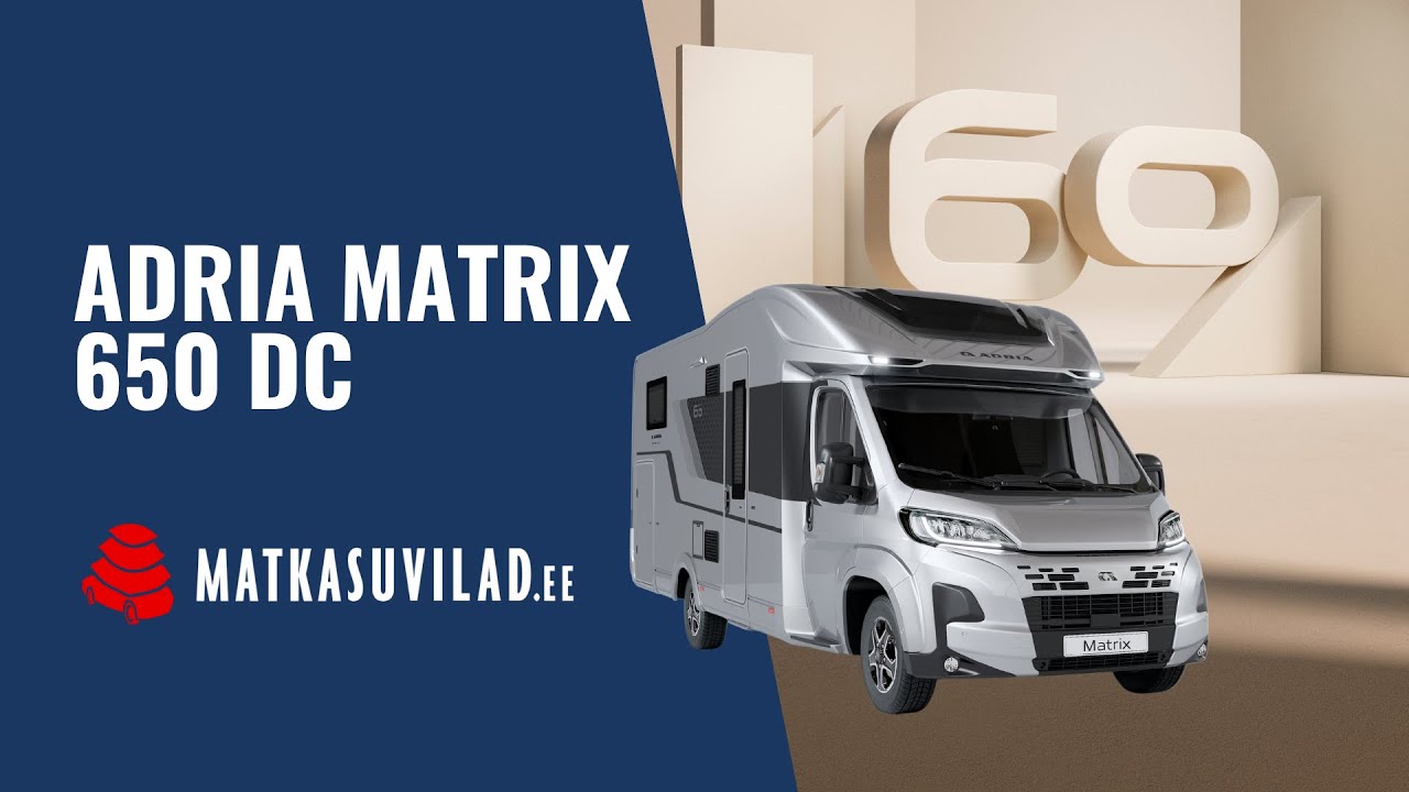 Adria Matrix 650 DC 60. juubelimudel