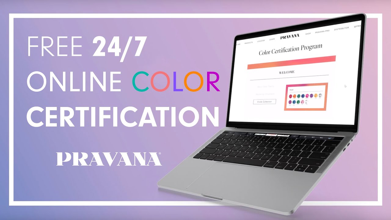 PRAVANA EDUCATION | FREE 24/7 ONLINE COLOR CERTIFICATION