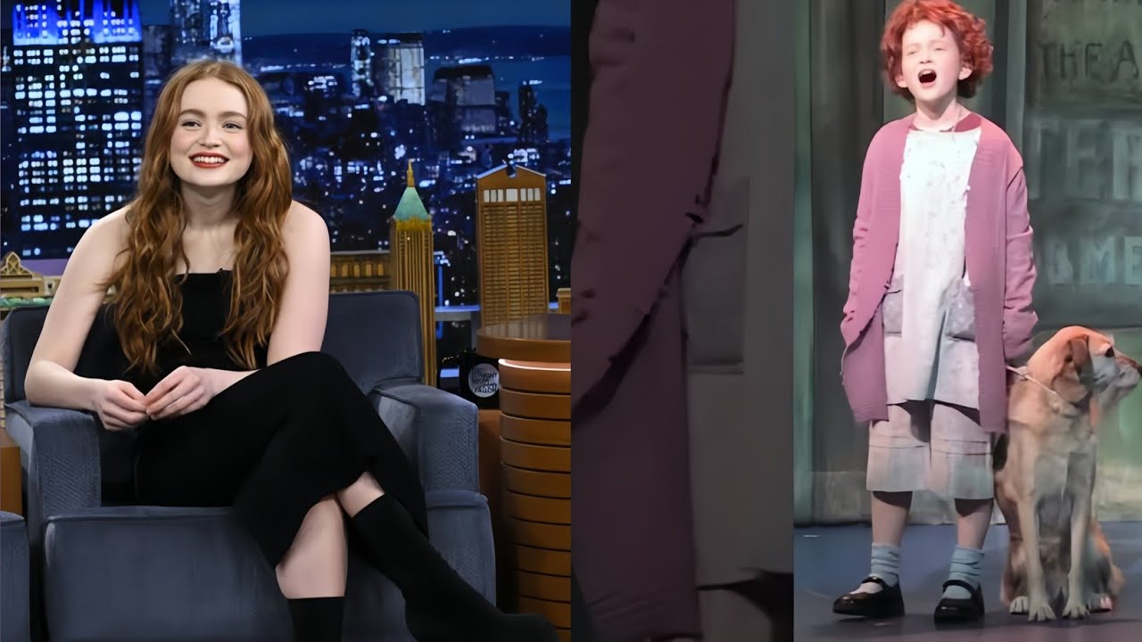 Sadie Sink Childhood Song & Plays Mimic Challenge On Jimmy Fallon The Tonight Show
