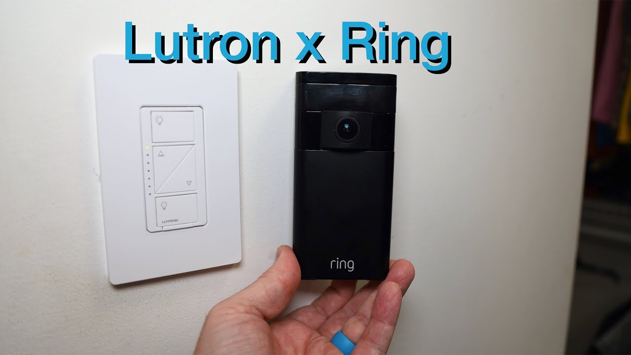 Controlling Lutron Smart Lights with Ring Cameras!