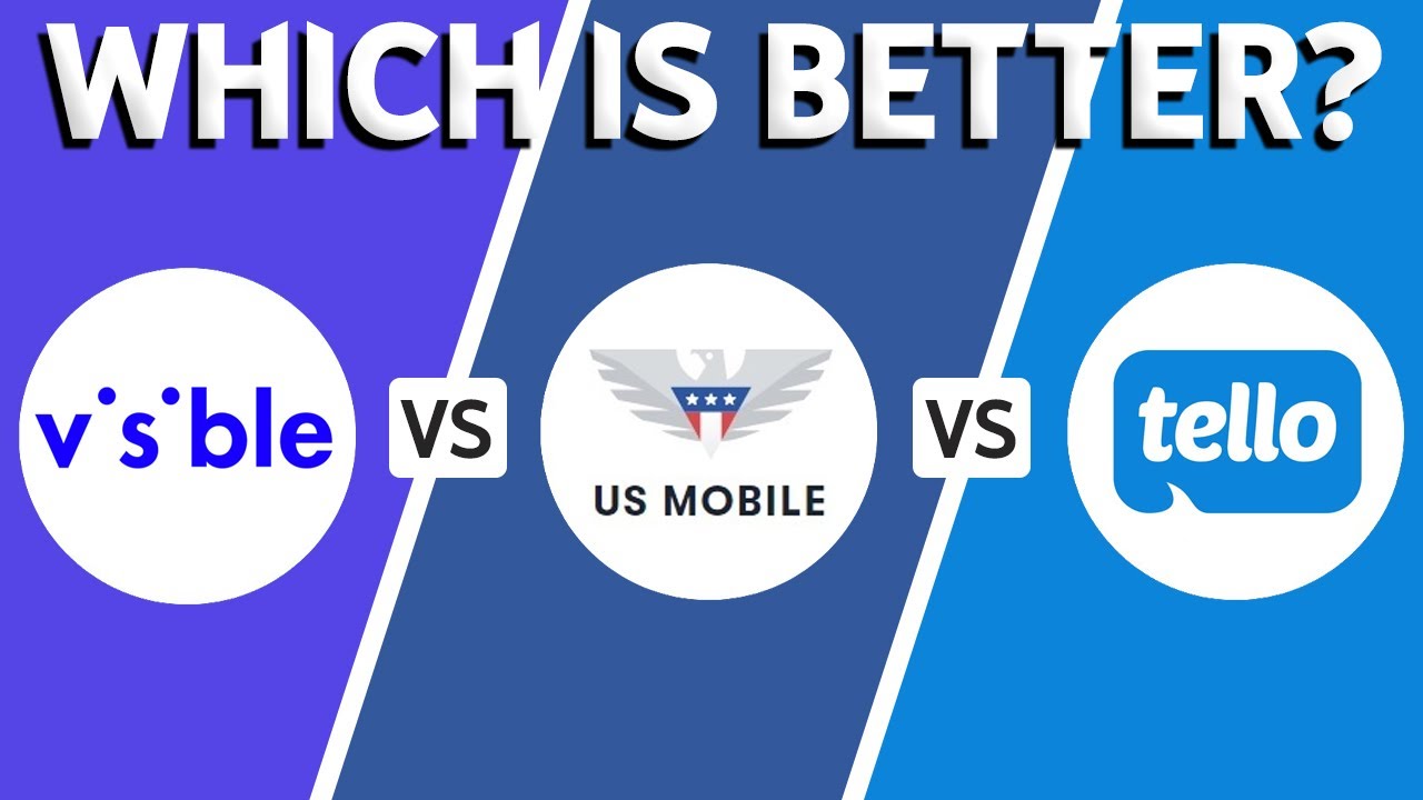 Visible vs US Mobile vs Tello (2026) - Which One Is BEST?