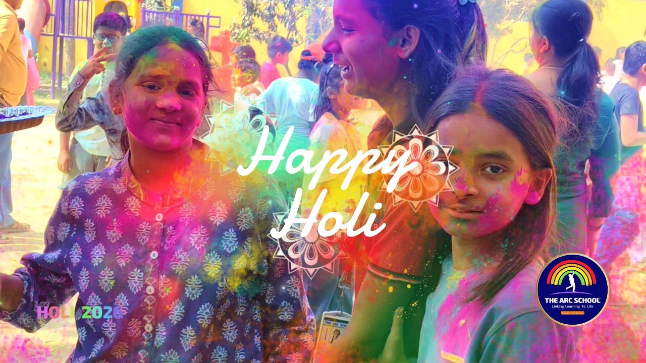 Holi Celebration 2026 | The ARC School | Sadatpur | Muzaffarpur