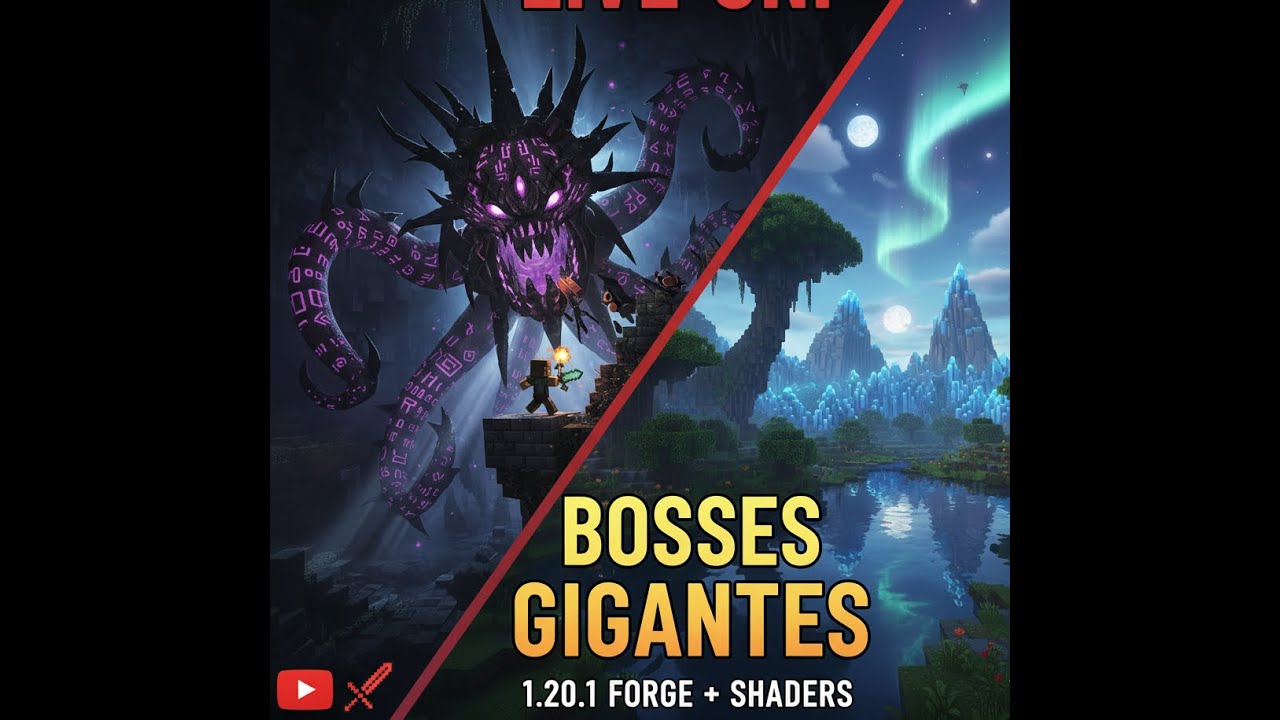 Minecraft, mas se eu MORRER a LIVE ACABA! 💀 (Mods de RPG)