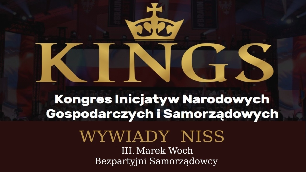 Polska bez partii. Ustawa o partiach przed Konstytucją! Wywiady NISS na KINGS. III. Dr  Marek Woch.