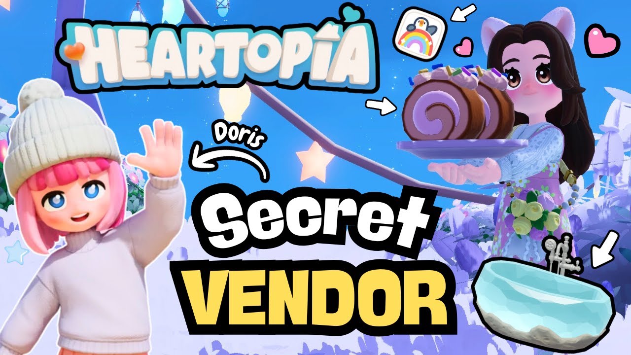 Heartopia | SECRET Vendor & Special Items! Weather Events 🌈☄️☔