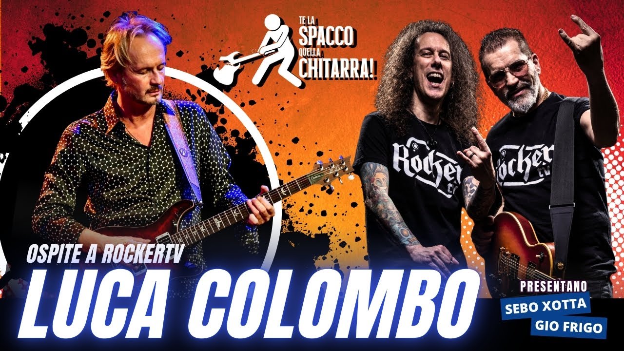 🔴 INTERVISTA LIVE A LUCA COLOMBO! | CHITARRA, CARRIERA E MUSICA DAL VIVO