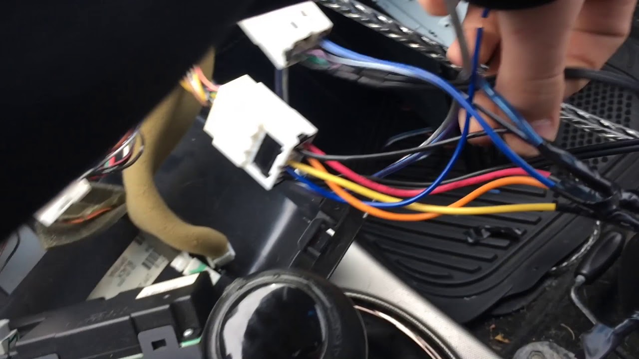 05 Altima SER with bose aftermarket deck wiring