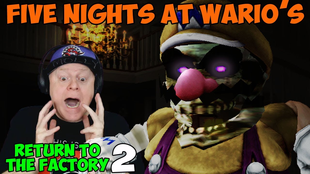 HIRED TO GUARD THE McROY HOUSE | FIVE NIGHTS AT WARIO'S: RETURN TO THE FACTORY 2 - NIGHTS 1 & 2