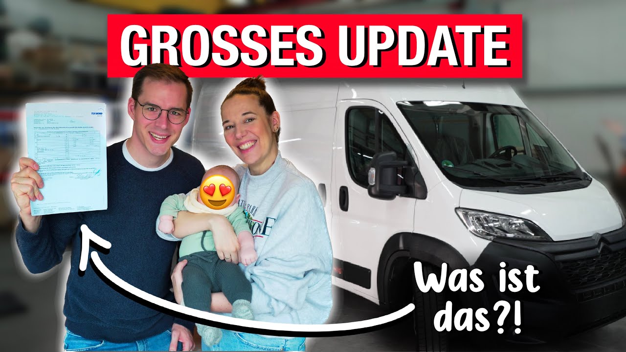 WIE IST DER STAND?? // UPDATE & WOHNMOBILZULASSUNG // WIEGESCHEIN 3,5 TONNEN (+ Truma Verlosung 🙌)
