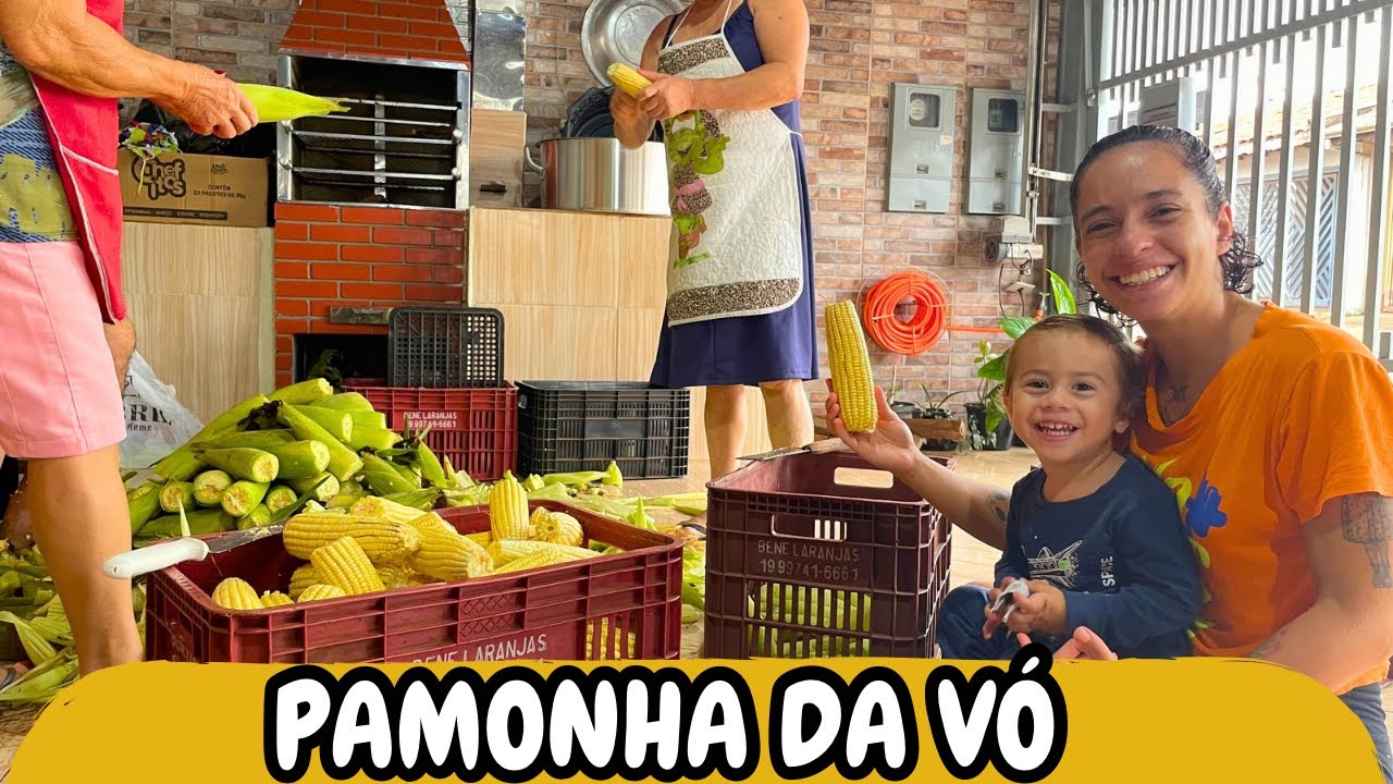 Pamonha da VÓ JOANA!