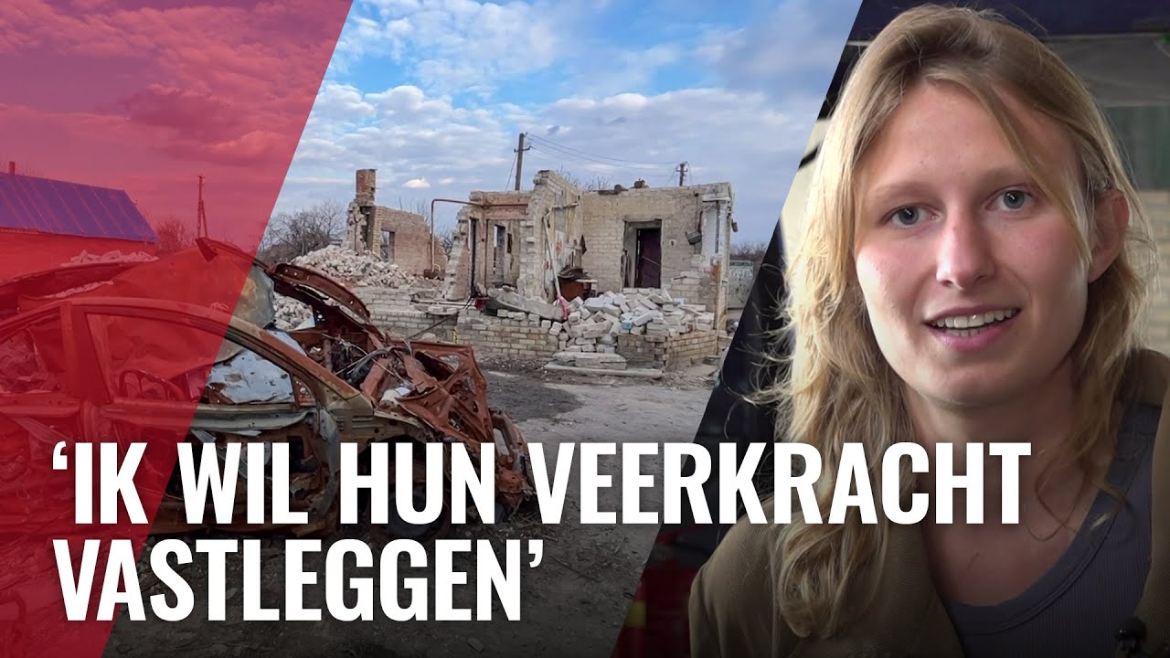 Filmmaker Lieke brengt hulpgoederen naar Oekraïens front